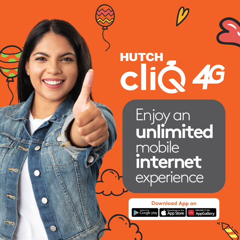 Hutch cliQ now on 4G