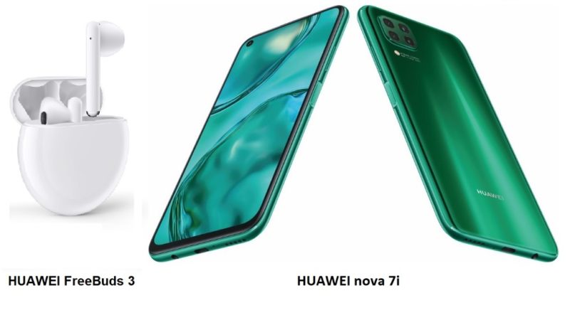 Huawei Nova 7i and Huawei FreeBuds 3 combination offers more space for Entertainment and Productivity