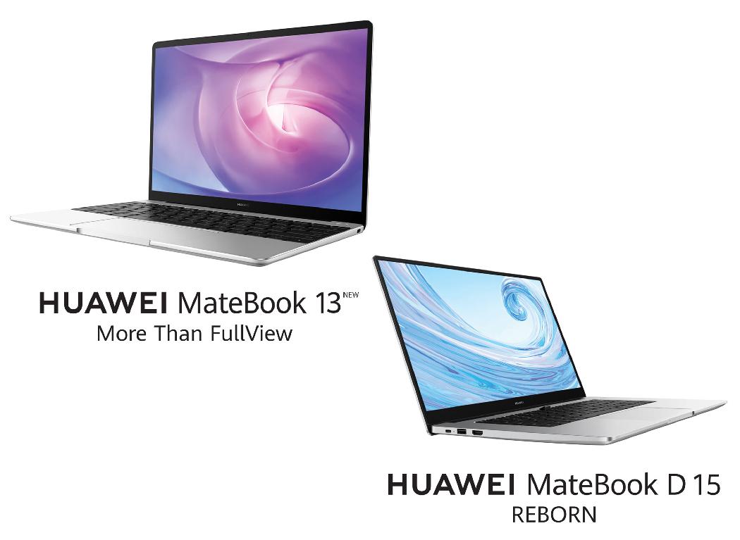 Huawei MateBook D15 and MateBook 13 optimize productivity with a pack of innovative features