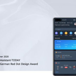 HUAWEI Assistant · TODAY Wins World-Renowned Red Dot Award 2020