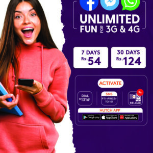 HUTCH launches Unlimited Social Media plans for both 3G and 4G subscribers