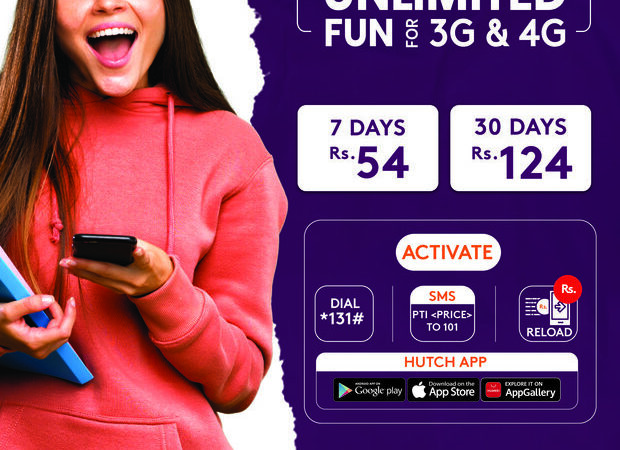 HUTCH launches Unlimited Social Media plans for both 3G and 4G subscribers