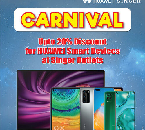 Singer Huawei September Carnival offers unbeatable discounts on new laptop and smartphone models
