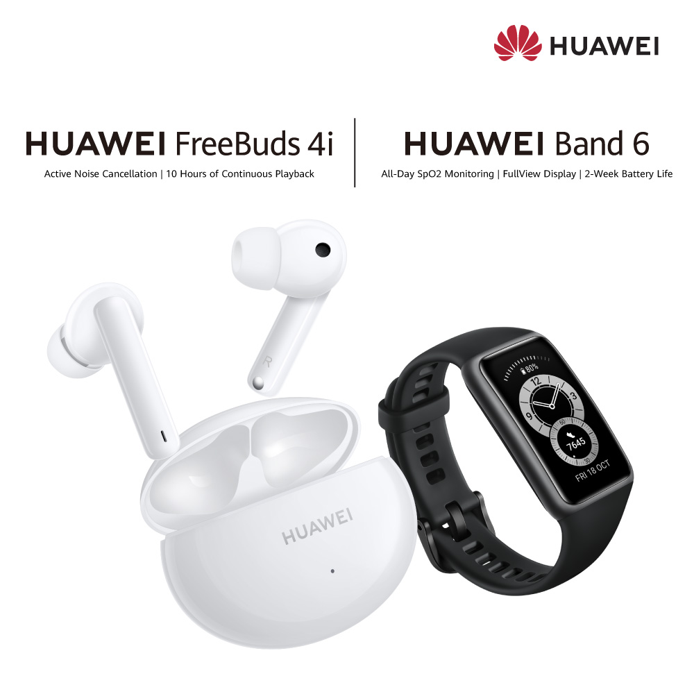 Huawei launches ANC powered FreeBuds 4i and new fitness companion Band 6 in Sri Lanka