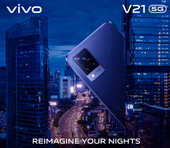 WHO WANTS TO BE GLOOMY WHEN VIVO V21 5G 44MP OIS NIGHT SELFIE SYSTEM IS HERE TO LIGHT UP YOUR NIGHT!