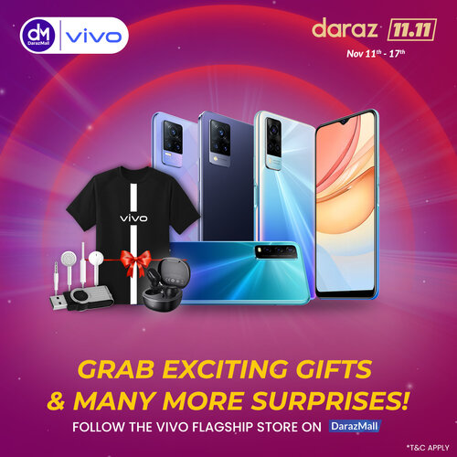 Win Exciting Prizes and Rewards on purchase of vivo V and Y series Smartphones on Daraz.lk