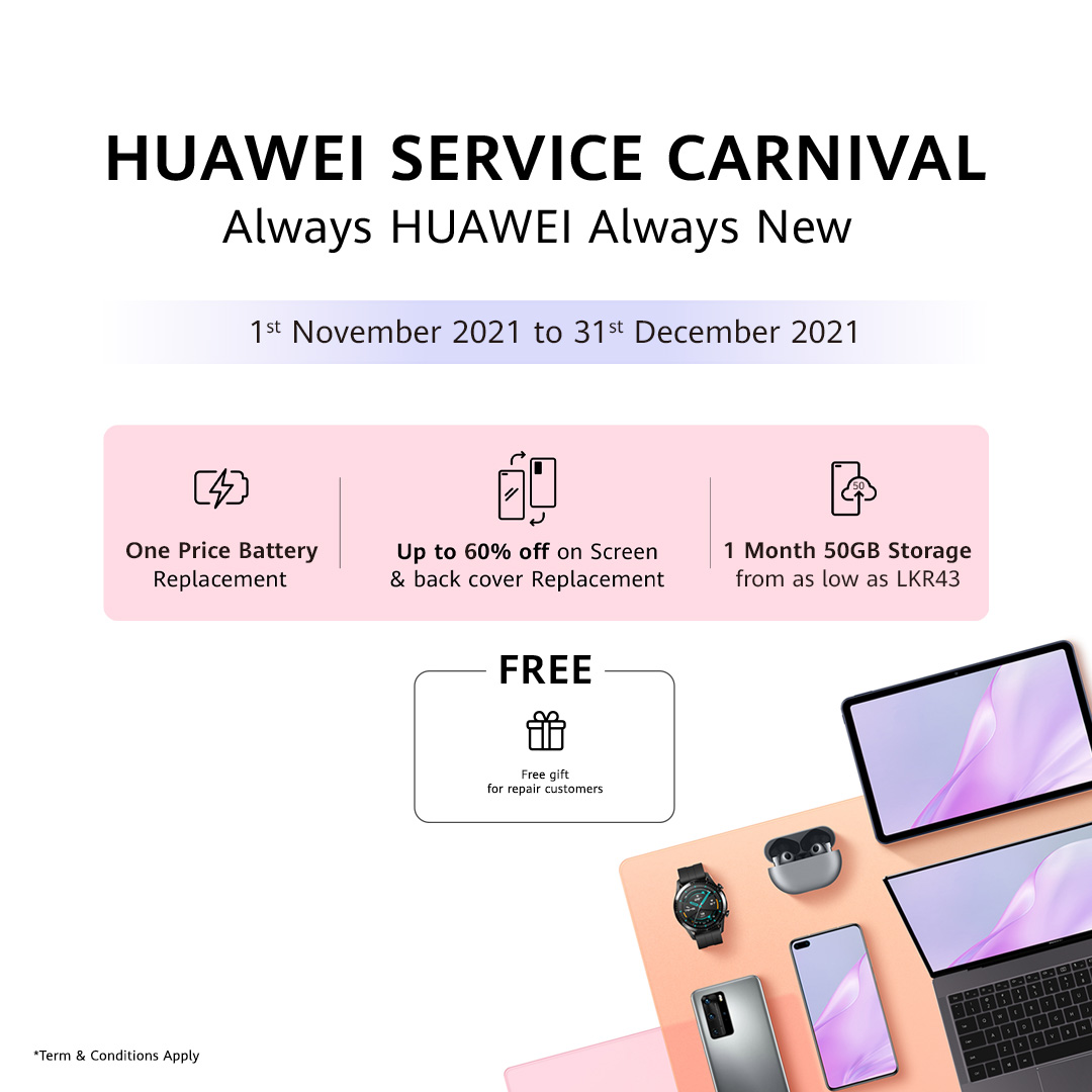 Huawei Service Carnival launched with a host of benefits
