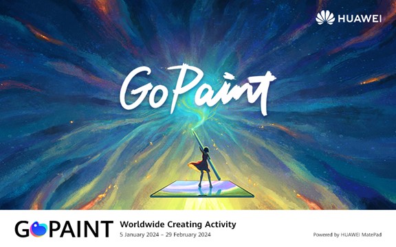 Inspire your Creativity: HUAWEI Launches GoPaint Worldwide Creating Activity